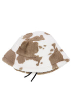 Load image into Gallery viewer, Cow Fluff Bucket Hat- More colors Available!