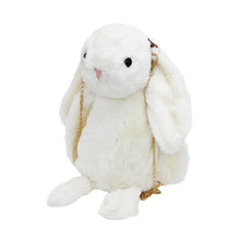 Load image into Gallery viewer, Bunny Rabbit Fuzzy Faux Fur Crossbody Purse- More Styles Available!