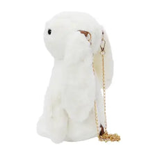 Load image into Gallery viewer, Bunny Rabbit Fuzzy Faux Fur Crossbody Purse- More Styles Available!