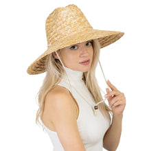 Load image into Gallery viewer, Cattleman Crown Dome Wheat Straw Hat
