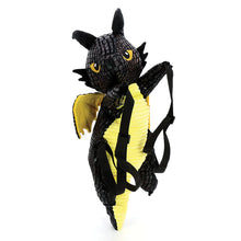 Load image into Gallery viewer, Black Dragon Plush Sling Bag