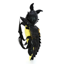 Load image into Gallery viewer, Black Dragon Plush Sling Bag
