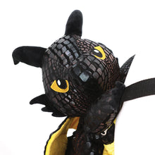 Load image into Gallery viewer, Black Dragon Plush Sling Bag