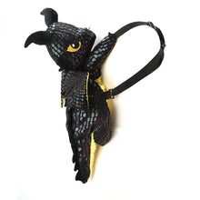 Load image into Gallery viewer, Black Dragon Plush Sling Bag