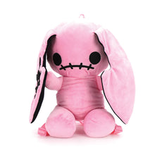Load image into Gallery viewer, Pink Naughty Bunny Stuffed Mini Backpack