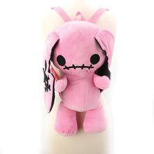 Load image into Gallery viewer, Pink Naughty Bunny Stuffed Mini Backpack
