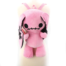 Load image into Gallery viewer, Pink Naughty Bunny Stuffed Mini Backpack