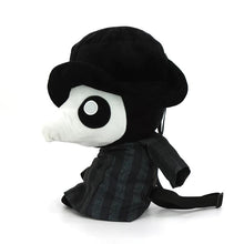 Load image into Gallery viewer, Plague Doctor Stuffed Mini Backpack- RESTOCKED!