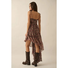 Load image into Gallery viewer, Dreams Chiffon Floral Asymmetrical Dress