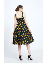 Load image into Gallery viewer, Sweet Citrus Swing Dress