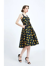 Load image into Gallery viewer, Sweet Citrus Swing Dress