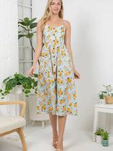 Load image into Gallery viewer, Spring Citrus Cami Maxi Dress