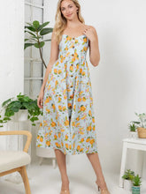 Load image into Gallery viewer, Spring Citrus Cami Maxi Dress