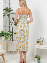 Load image into Gallery viewer, Spring Citrus Cami Maxi Dress