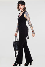 Load image into Gallery viewer, Cord Progression Flare Jumpsuit