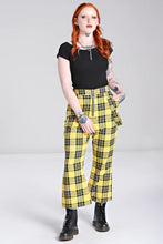 Load image into Gallery viewer, Corey Yellow Plaid Trousers