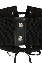 Load image into Gallery viewer, Lace Elastic Corset Style Cinch Belt