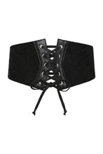 Load image into Gallery viewer, Lace Elastic Corset Style Cinch Belt