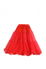 Load image into Gallery viewer, Red Crinoline Petticoat