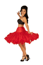 Load image into Gallery viewer, Red Crinoline Petticoat