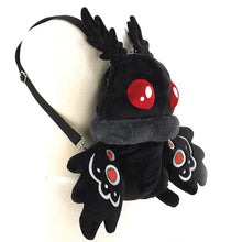 Load image into Gallery viewer, Mothman Plush Mini Backpack