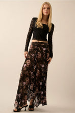 Load image into Gallery viewer, Floral Lace Cinch Skirt