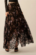 Load image into Gallery viewer, Floral Lace Cinch Skirt