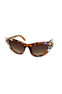 Pearl Corner Cateye Sunglasses