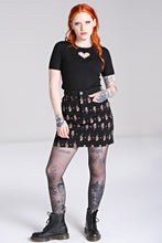 Load image into Gallery viewer, The Lover Rose Embroidered Mini Skirt