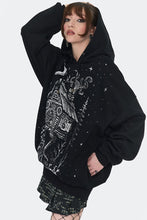 Load image into Gallery viewer, Baba Yaga Hut Oversized Hoodie