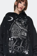 Load image into Gallery viewer, Baba Yaga Hut Oversized Hoodie