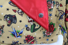 Load image into Gallery viewer, Tattoo Vintage Art Messenger Bag
