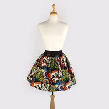 Load image into Gallery viewer, Hollywood Monsters Elastic Waist Skirt