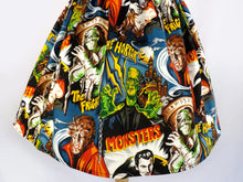 Load image into Gallery viewer, Hollywood Monsters Elastic Waist Skirt