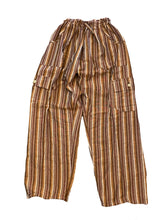 Load image into Gallery viewer, Brown Striped Pants