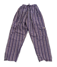 Load image into Gallery viewer, Purple Striped Pants