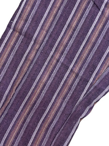Purple Striped Pants