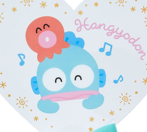Hangyodon Clear Heart Mini Fan