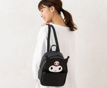 Load image into Gallery viewer, Kuromi Original Face Mini Backpack

