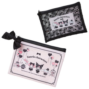 French Girl Sweet Party Flat Pouch Set