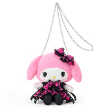 Load image into Gallery viewer, My Melody Sweet Rock n' Check Gingham Plush Shoulder Purse