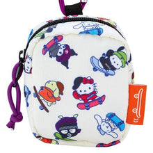 Load image into Gallery viewer, Hello Kitty and Friends Skateboarding Mini Pouch with Carabiner