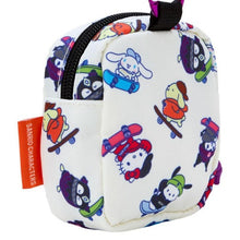 Load image into Gallery viewer, Hello Kitty and Friends Skateboarding Mini Pouch with Carabiner