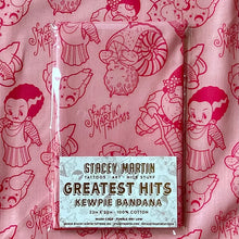 Load image into Gallery viewer, Spooky Kewpies Pink Hair Scarf Bandana