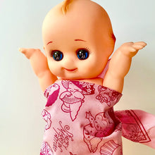 Load image into Gallery viewer, Spooky Kewpies Pink Hair Scarf Bandana