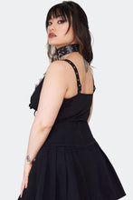 Load image into Gallery viewer, Ribbed Jersey Lace Trim Top