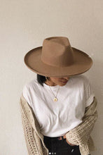 Load image into Gallery viewer, Pecan Wool Felt Lenny Rancher Hat