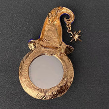 Load image into Gallery viewer, Enamel Moon Magic Hat Brooch