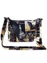 Load image into Gallery viewer, Edgar Allan Poe Inspired Raven Messenger Bag