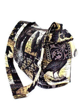 Load image into Gallery viewer, Edgar Allan Poe Inspired Raven Messenger Bag